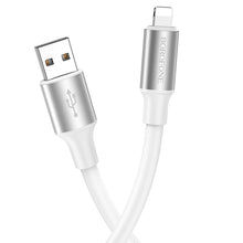 Заредете изображение във визуализатора на галерията – Borofone Cable BX82 Bountiful - USB to Lightning - 2,4A 1 metre white

