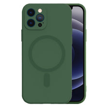 Заредете изображение във визуализатора на галерията – TEL PROTECT MagSilicone Case for Iphone 14 Dark green
