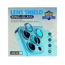 Заредете изображение във визуализатора на галерията – Tempered Glass HARD DIAMOND for camera (LENS) for Iphone 13/13 Mini blue (2 pieces)
