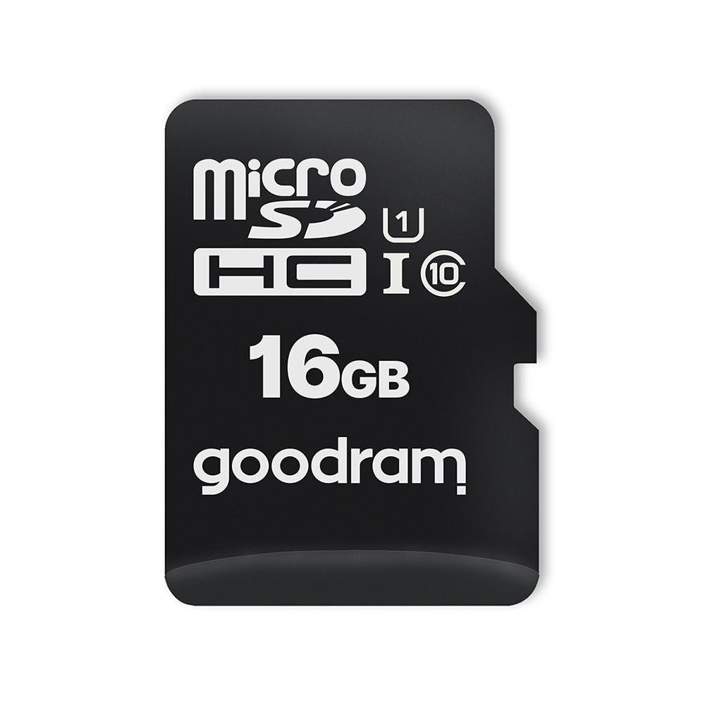 GOODRAM Memory MicroSD Card - 16GB without adapater UHS I CLASS 10 100MB/s