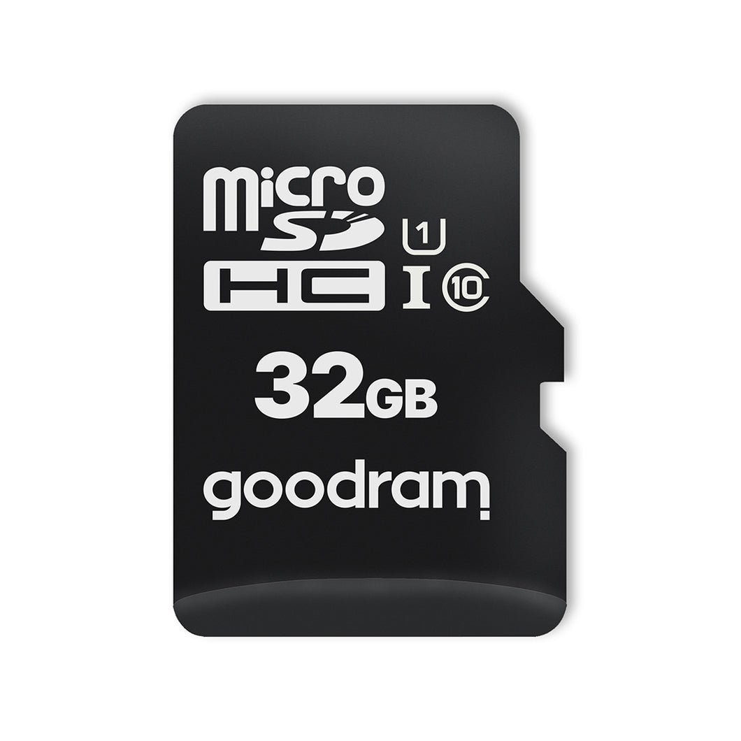 GOODRAM Memory MicroSD Card - 32GB without adapter UHS I CLASS 10 100MB/s