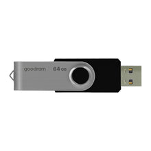 Заредете изображение във визуализатора на галерията – GOODRAM UTS2 Pendrive - 64GB USB 2.0 BLACK
