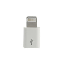 Заредете изображение във визуализатора на галерията – Adapter - Micro USB to Lightning - WHITE
