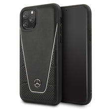 Заредете изображение във визуализатора на галерията – Original Case MERCEDES - Hardcase MEHCN58CLSSI - Iphone 11 Pro Black
