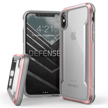 Заредете изображение във визуализатора на галерията – Case X-DORIA Defense Shield for Iphone XS MAX (6,5") - Pink
