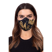 Заредете изображение във визуализатора на галерията – Profiled face mask - golden jungle - TopMag
