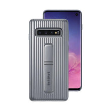 Заредете изображение във визуализатора на галерията – Оригинален Protective Standing cover ef-rg973csegww - samsung galaxy s10 сив - само за 35.8 лв
