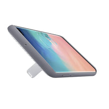 Заредете изображение във визуализатора на галерията – Оригинален Protective Standing cover ef-rg975csegww - samsung galaxy s10 plus сив - TopMag
