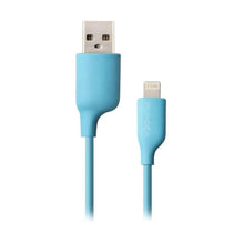 Заредете изображение във визуализатора на галерията – Puridea кабел usb for iPhone lighning 8-pin l02 2.4a blue - TopMag
