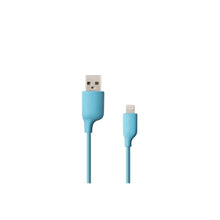 Заредете изображение във визуализатора на галерията – Puridea кабел usb for iPhone lighning 8-pin l02 2.4a blue - TopMag
