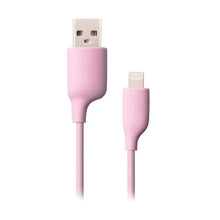 Заредете изображение във визуализатора на галерията – Puridea кабел usb for iPhone lighning 8-pin l02 2.4a pink - TopMag
