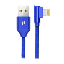 Заредете изображение във визуализатора на галерията – Puridea кабел usb for iPhone lighning 8-pin qc l23 2.4a blue - TopMag
