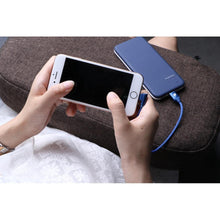 Заредете изображение във визуализатора на галерията – Puridea кабел usb for iPhone lighning 8-pin qc l23 2.4a blue - TopMag
