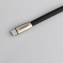 Заредете изображение във визуализатора на галерията – Puridea кабел USB към Applele lightning  l06 черен - само за 12.99 лв
