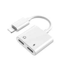 Заредете изображение във визуализатора на галерията – Remax adapter apple lightning 8-pin към 2x lightning 8-pin ( hf + charging ) concise rl-la07i black - TopMag
