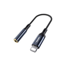 Заредете изображение във визуализатора на галерията – Remax audio splitter for apple lighhtning 8-pin - jack 3,5mm rl-la13a tarnish - TopMag
