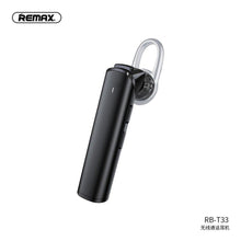 Заредете изображение във визуализатора на галерията – Remax bluetooth earphone rb-t33 black - само за 33.4 лв
