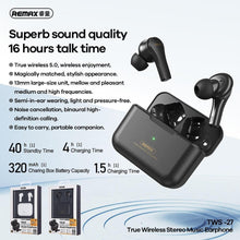 Заредете изображение във визуализатора на галерията – Remax bluetooth earphones tws-27 with power bank white - TopMag
