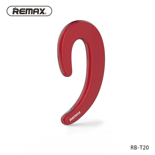 Remax bluetooth слушалка rb-t20 червен - само за 30.2 лв