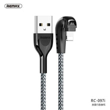 Заредете изображение във визуализатора на галерията – Remax cable usb for iphone lightning 8-pin heymanba gaming 3a rc-097i 1 meter silver - само за 19.2 лв
