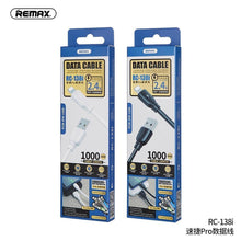 Заредете изображение във визуализатора на галерията – Remax cable usb for iphone lightning 8-pin suji pro 2,4a rc-138i white - TopMag
