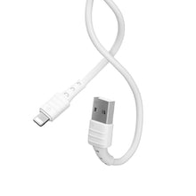 Заредете изображение във визуализатора на галерията – Remax cable usb to iphone lightning 8-pin skin-friendly 2,4a rc-179i white - TopMag
