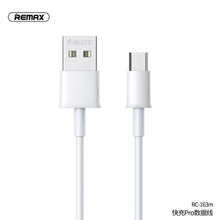 Заредете изображение във визуализатора на галерията – Remax cable usb - type c fast charger pro 2,1a  rc-163m white - само за 12 лв
