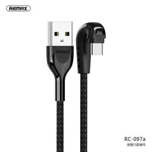 Заредете изображение във визуализатора на галерията – Remax cable usb - type c heymanba gaming 3a rc-097a 1 meter black - само за 19.2 лв
