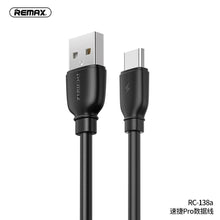 Заредете изображение във визуализатора на галерията – Remax cable usb - type c suji pro 2,1a rc-138a black - TopMag
