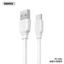 Заредете изображение във визуализатора на галерията – Remax cable usb - type c suji pro 2,1a rc-138a white - TopMag
