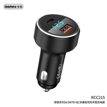 Заредете изображение във визуализатора на галерията – Remax car charger typ c power delivery 36w + usb qc 4,5a rcc215 black - TopMag
