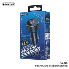 Заредете изображение във визуализатора на галерията – Remax car charger typ c power delivery 36w + usb qc 4,5a rcc215 silver - само за 23.8 лв
