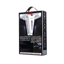 Заредете изображение във визуализатора на галерията – Remax car holder gravity to air vent konman rm-c52 white - TopMag
