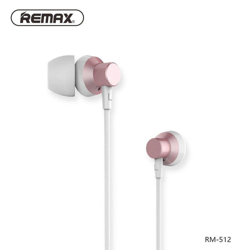 Remax earphones rm-512 pink - TopMag