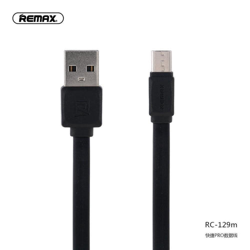 Remax кабел USB към micro USB rc-129 черен - TopMag