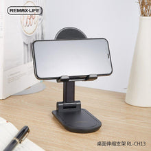 Заредете изображение във визуализатора на галерията – Remax life foldable phone holder rl-ch13 black - само за 20.4 лв
