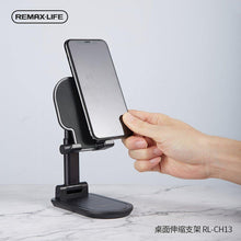 Заредете изображение във визуализатора на галерията – Remax life foldable phone holder rl-ch13 black - само за 20.4 лв
