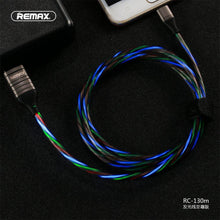 Заредете изображение във визуализатора на галерията – Remax luminous disco кабел USB към Applele lightning 8-pin rc-130i - TopMag
