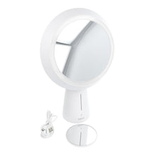Заредете изображение във визуализатора на галерията – Remax multifunctional led makeup mirror lamp night light/fill light/multi-touch rl-lt16 white - TopMag
