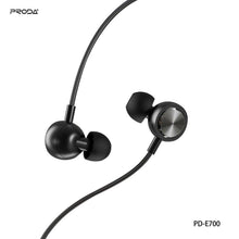 Заредете изображение във визуализатора на галерията – Remax proda eaphones stereo jack 3,5mm pd-7600 black - TopMag
