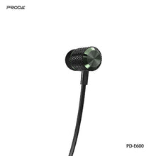 Заредете изображение във визуализатора на галерията – Remax proda eaphones stereo jack 3,5mm pd-e600 black - TopMag
