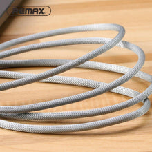 Заредете изображение във визуализатора на галерията – Remax usb кабел sury 2 series working with Applele lightning 8-pin 2,4a rc-064i silver - само за 6.99 лв
