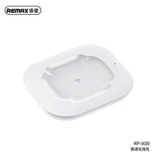 Заредете изображение във визуализатора на галерията – Remax wirelles charger for airpods fonry 10w rp-w20 white - само за 21.4 лв
