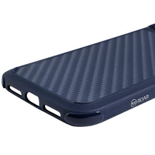Заредете изображение във визуализатора на галерията – Roar armor carbon гръб за iPhone 11 pro син - само за 14.99 лв
