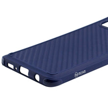 Заредете изображение във визуализатора на галерията – Roar armor carbon гръб за samsung galaxy s10 син - само за 14.99 лв
