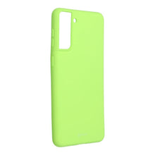 Заредете изображение във визуализатора на галерията – Roar colorful jelly case - for samsung galaxy s21 plus lime - TopMag
