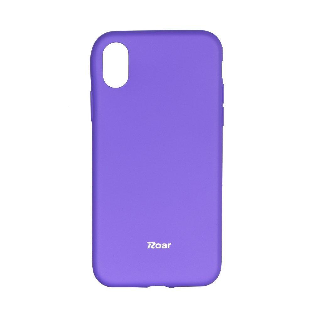 Roar colorful jelly гръб - iPhone x / xs лилав - TopMag