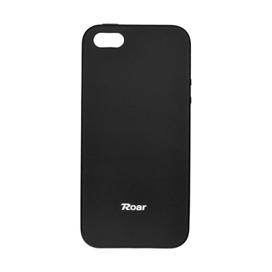 Roar colorful jelly гръб за iPhone 5g/5s/se черен - TopMag