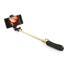 Заредете изображение във визуализатора на галерията – Selfie stick combo remax p5 jack 3,5mm gold - само за 21 лв

