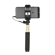 Заредете изображение във визуализатора на галерията – Selfie stick combo remax p5 jack 3,5mm gold - само за 21 лв
